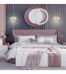 Crystal wall lamps - Milagro Wall lamp LUXURIA 2xE14 ML8893 - product 3