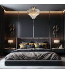 Ceiling lamps with crystals - Milagro Plafond LUXURIA 9xE14 ML8894 - product 3