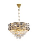 Crystal pendant lamps - Milagro LUXURIA 9xE14 chandelier ML8895 - product 1