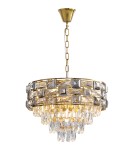Crystal pendant lamps - Milagro LUXURIA 9xE14 chandelier ML8895 - product 6