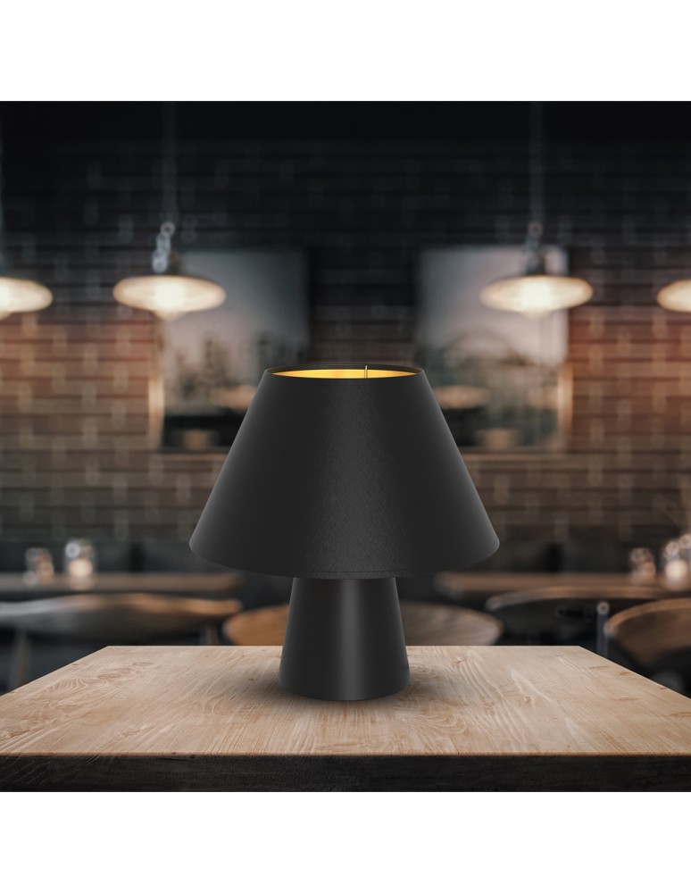 Nightlights - Milagro FIFI BLACK 1xE27 bedside lamp MLP8880 - product kolory-swiatla.pl 2