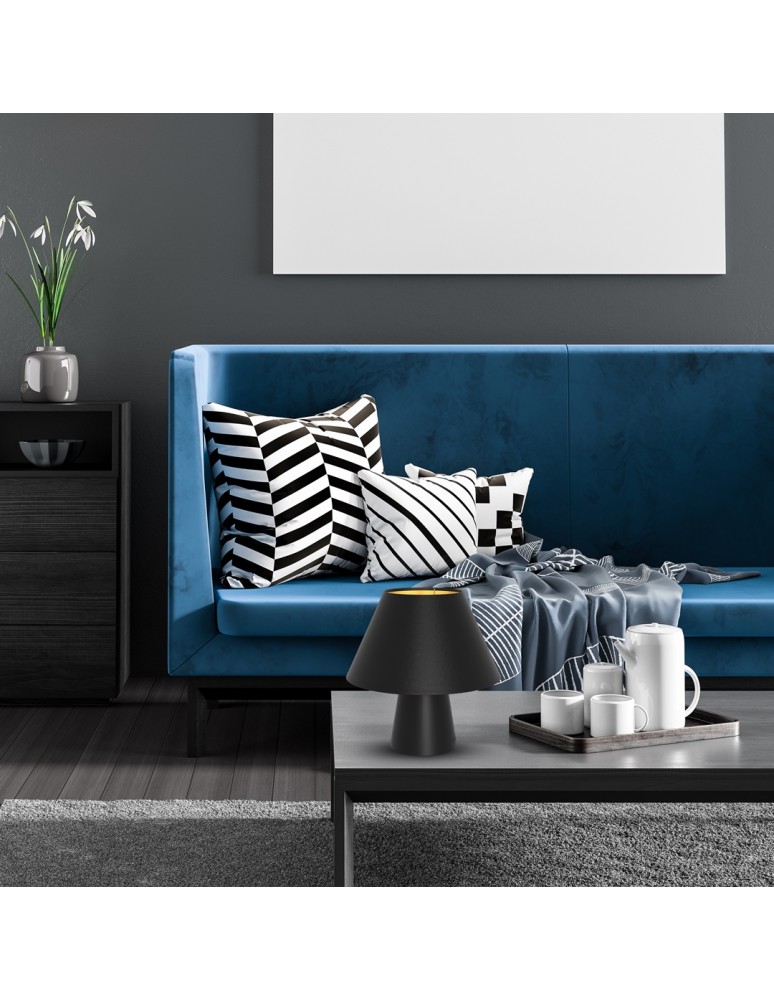 Nightlights - Milagro FIFI BLACK 1xE27 bedside lamp MLP8880 - product kolory-swiatla.pl 3