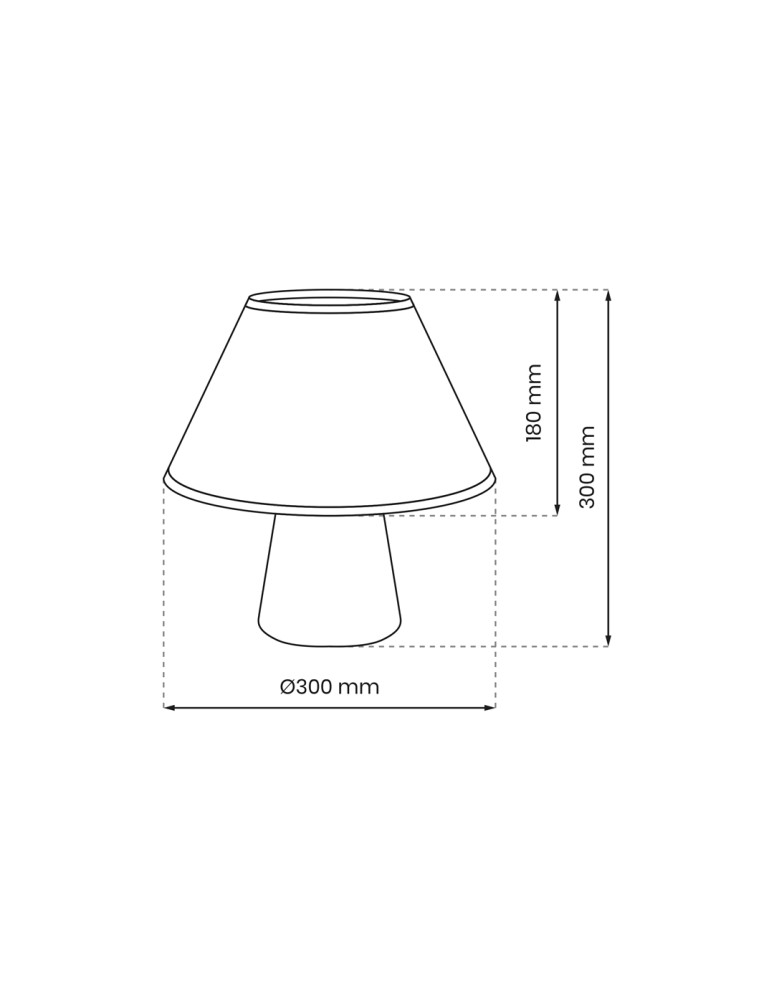 Nightlights - Milagro FIFI BLACK 1xE27 bedside lamp MLP8880 - product kolory-swiatla.pl 4