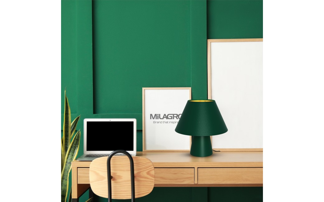 Milagro Lampka nocna FIFI GREEN 1xE27 MLP8883
