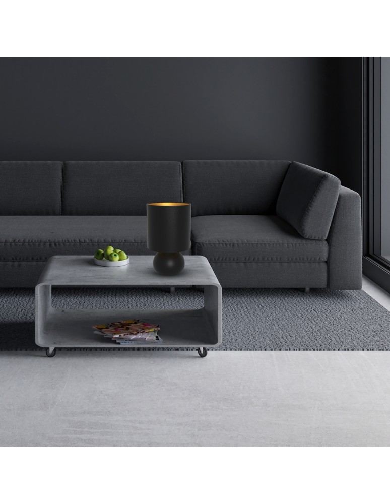 Nightlights - Milagro VICKY BLACK 1xE27 bedside lamp MLP8901 - product kolory-swiatla.pl 3