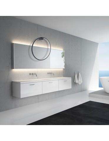 Milagro Wall lamp Saturno Black 25W LED ML8850 - product 2