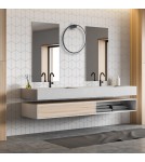 Ring wall lamps - Milagro Wall lamp Saturno Black 25W LED ML8850 - product 3