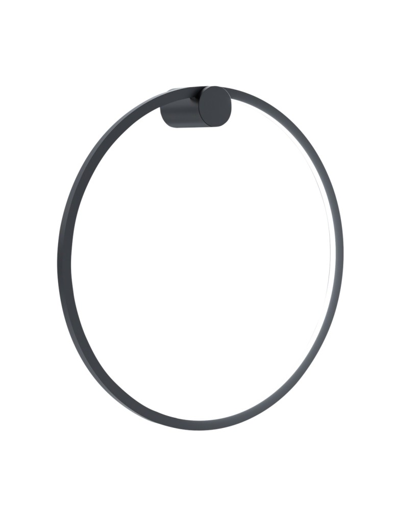 Ring wall lamps - Milagro Wall lamp Saturno Black 25W LED ML8850 - product kolory-swiatla.pl 5