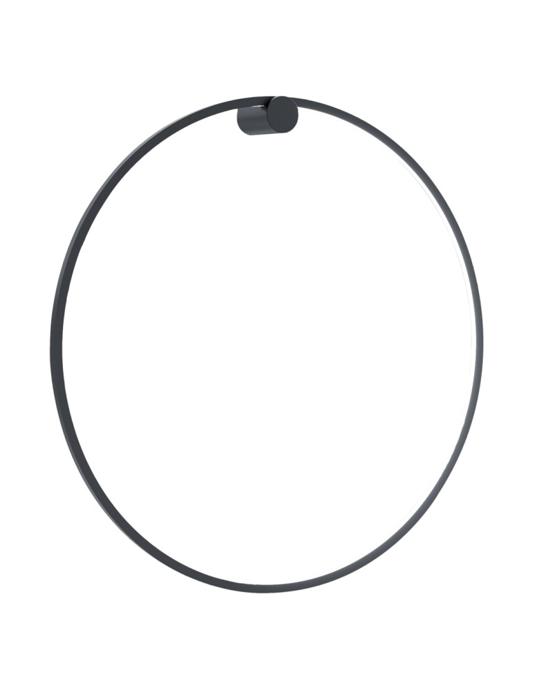 Ring wall lamps - Milagro Wall lamp Saturno Black 46W LED ML8852 - product kolory-swiatla.pl 1