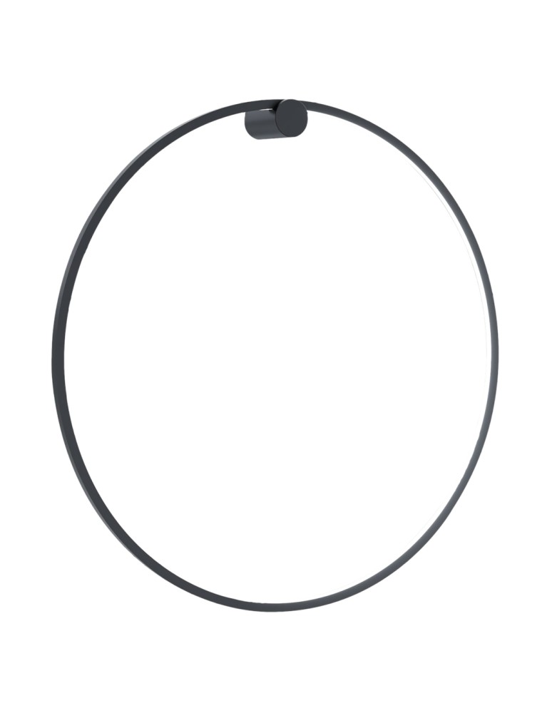 Ring wall lamps - Milagro Wall lamp Saturno Black 46W LED ML8852 - product kolory-swiatla.pl 5
