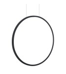 Pendant lamps circles - Milagro Saturno Black 28W LED pendant lamp ML8854 - product 2
