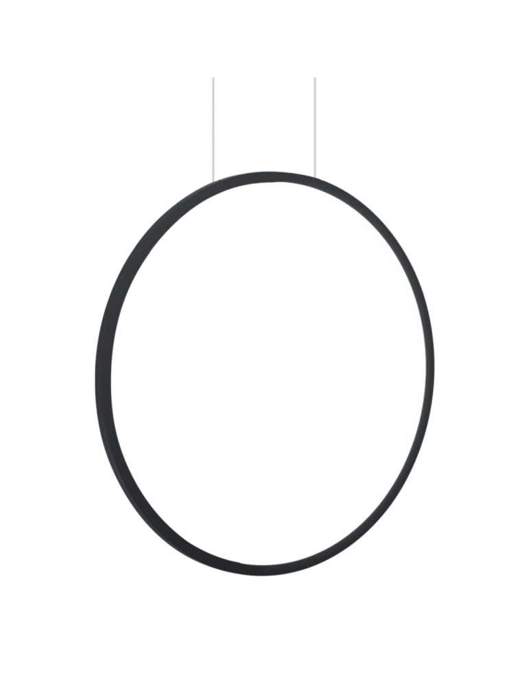Pendant lamps circles - Milagro Saturno Black 28W LED pendant lamp ML8854 - product kolory-swiatla.pl 2