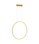 Pendant lamps circles - Milagro Saturno Gold 28W LED pendant lamp ML8855 - product 1