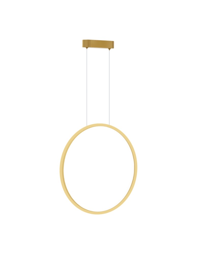 Pendant lamps circles - Milagro Saturno Gold 28W LED pendant lamp ML8855 - product kolory-swiatla.pl 6