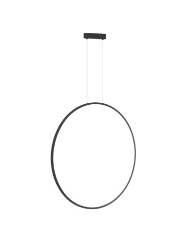 Milagro Saturno Black 46W LED pendant lamp ML8856
