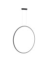 Milagro Saturno Black 46W LED pendant lamp ML8856