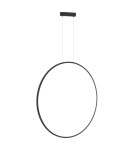 Pendant lamps circles - Milagro Saturno Black 46W LED pendant lamp ML8856 - product 6