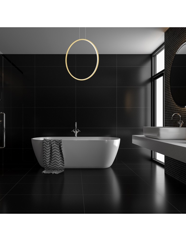 Pendant lamps circles - Milagro Saturno Gold 46W LED pendant lamp ML8857 - product kolory-swiatla.pl 4