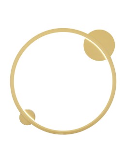 Milagro Saturno Gold 25W LED ceiling lamp ML8859