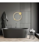 Modern ceiling lamps - Milagro Saturno Gold 25W LED ceiling lamp ML8859 - product 2