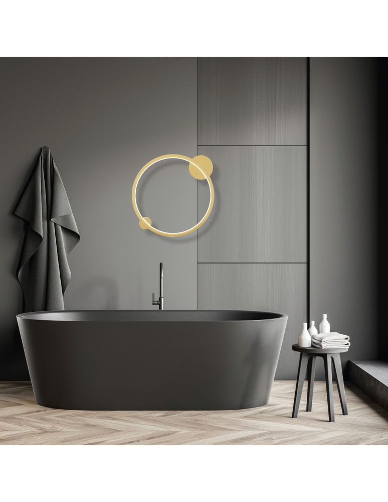 Modern ceiling lamps - Milagro Saturno Gold 25W LED ceiling lamp ML8859 - product kolory-swiatla.pl 2