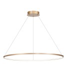 Pendant lamps circles - Milagro Saturno Gold 57W LED pendant lamp ML8863 - product 1
