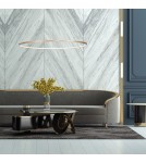 Pendant lamps circles - Milagro Saturno Gold 57W LED pendant lamp ML8863 - product 3