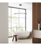 Pendant lamps circles - Milagro Saturno Black 65W LED pendant lamp ML8864 - product 4