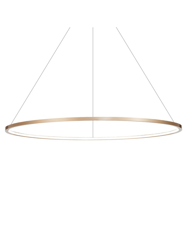Pendant lamps circles - Milagro Saturno Gold 65W LED pendant lamp ML8865 - product kolory-swiatla.pl 2