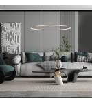 Pendant lamps circles - Milagro Saturno Gold 65W LED pendant lamp ML8865 - product 3