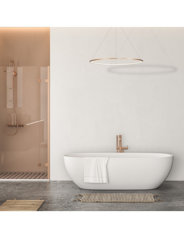 Pendant lamps circles - Milagro Saturno Gold 65W LED pendant lamp ML8865 - product kolory-swiatla.pl 4