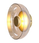 Designer wall lamps - Step into Design DISCO LED wall lamp gold 23cm.  - product 4