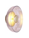 Step into Design DISCO LED wall lamp gold 23cm. 