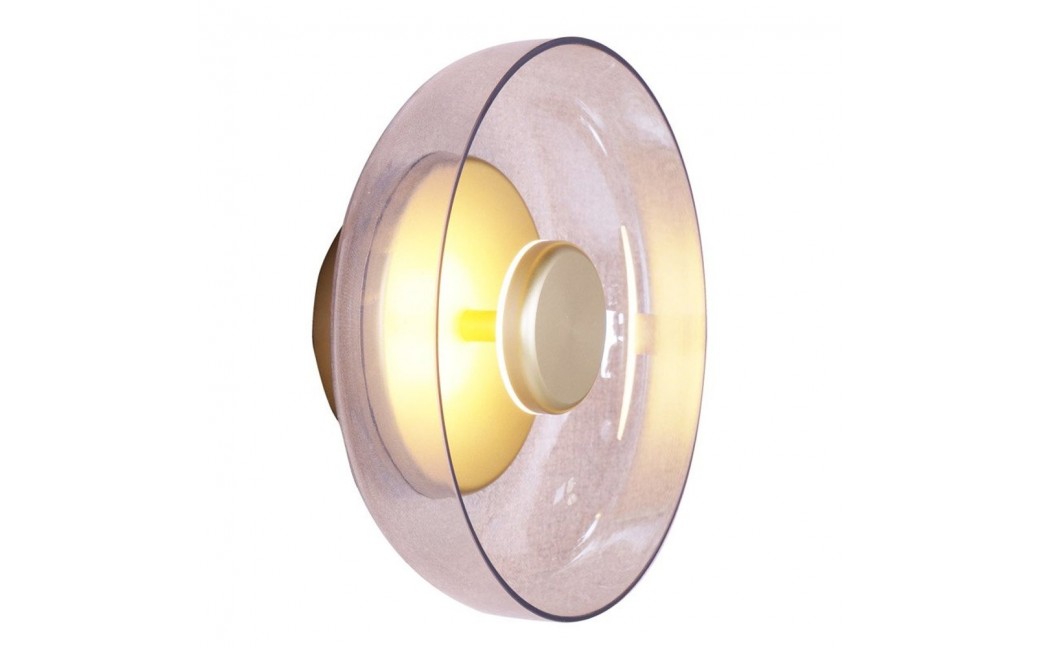 Step into Design Lampa ścienna DISCO LED złota 23cm 