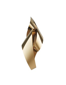 Step into Design Lampa ścienna AXEL LED złota 77cm