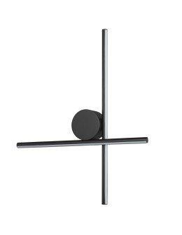 Step into Design Lampa ścienna ASTA czarna 78cm - produkt 2