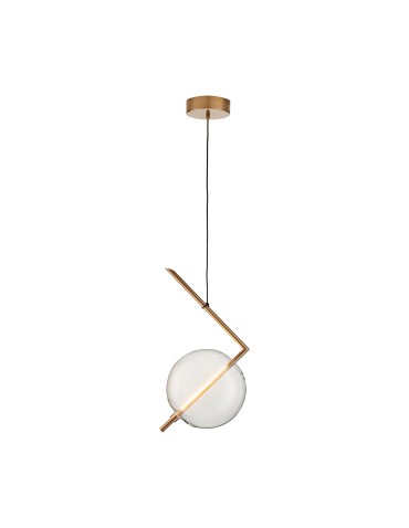 Step into Design AMORE- 1 gold 24cm pendant lamp