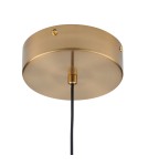 Pendant lamps spheres - Step into Design AMORE- 1 gold 24cm pendant lamp - product 6