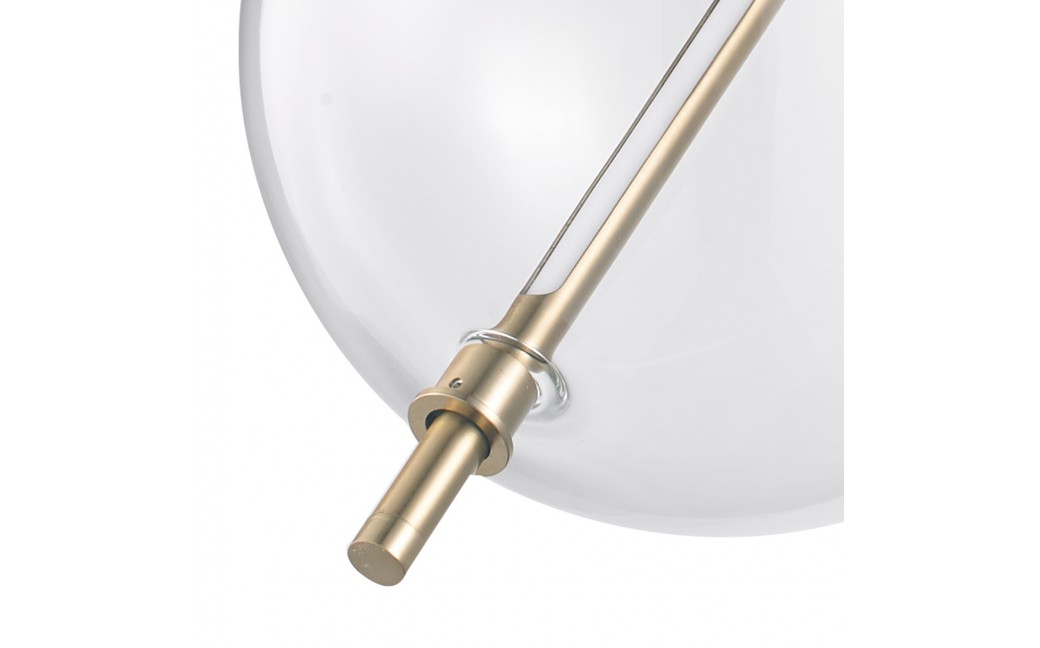 Step into Design Lampa wisząca AMORE- 1 złota 24cm