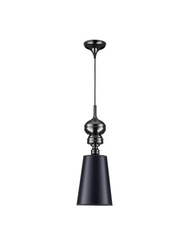 Step into Design QUEEN-1 pendant lamp black 18cm