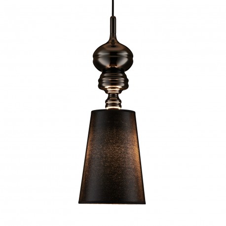 Step into Design Lampa wisząca QUEEN-1 czarna 18cm