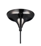 Single pendant lamps - Step into Design QUEEN-1 pendant lamp black 18cm - product 5