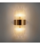 Glamour wall lamps - Step into Design MIRACOLO gold 50cm wall lamp. - product 2