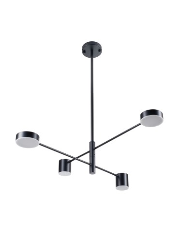 Step into Design CLEX pendant lamp - 4P LED black 100cm - product 2