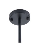 LED pendant lamps - Step into Design CLEX pendant lamp - 4P LED black 100cm - product 4