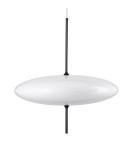 Designer pendant lamps - Step into Design PIATTO pendant lamp white 50cm - product 1