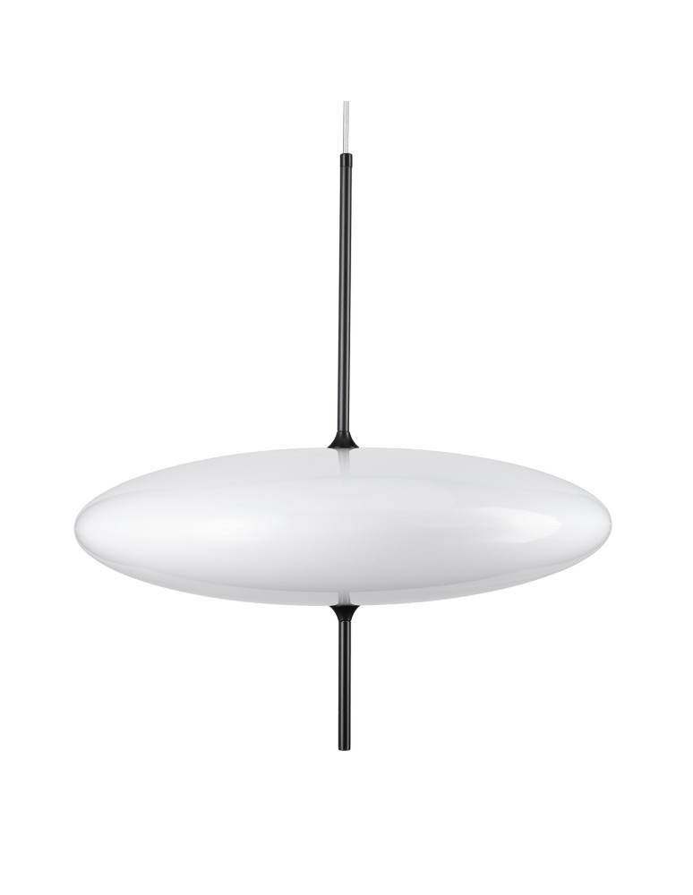 Designer pendant lamps - Step into Design PIATTO pendant lamp white 50cm - product kolory-swiatla.pl 1