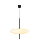 Designer pendant lamps - Step into Design PIATTO pendant lamp white 50cm - product 4