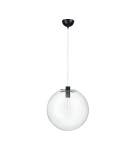 Pendant lamps spheres - Step into Design TONDA pendant lamp black 40cm  - product 2