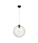 Pendant lamps spheres - Step into Design TONDA pendant lamp black 40cm  - product 3